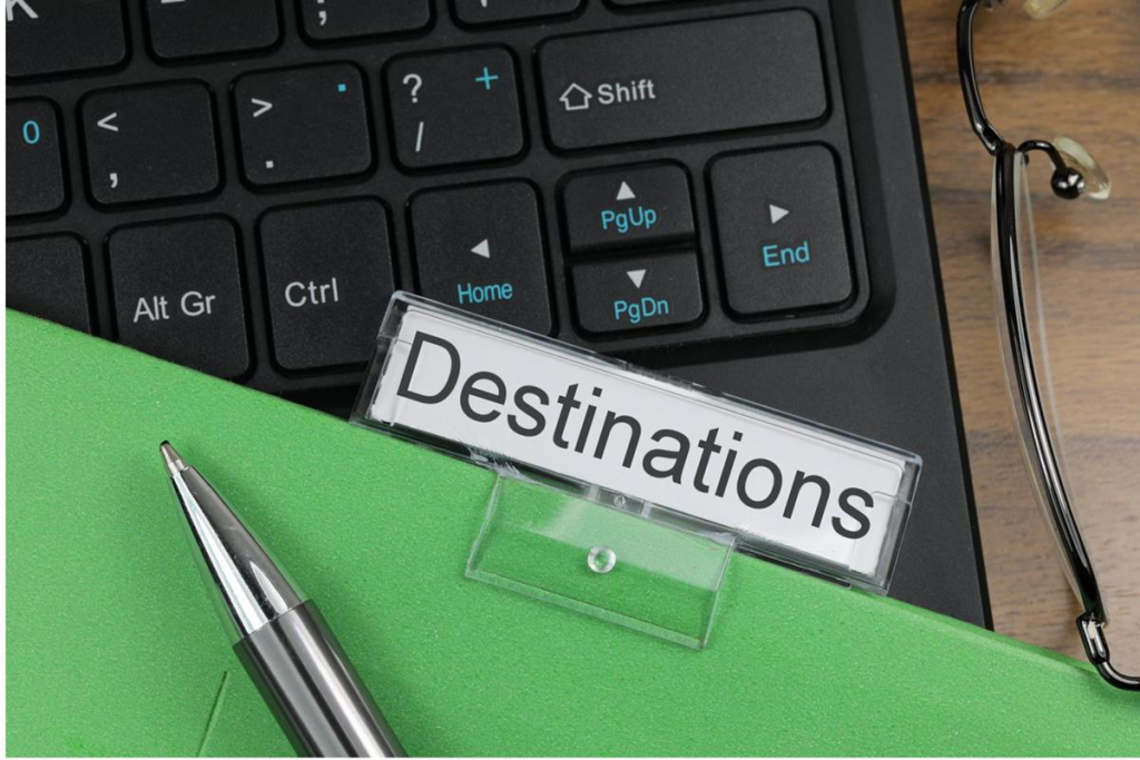 My Poetry. Destinations.