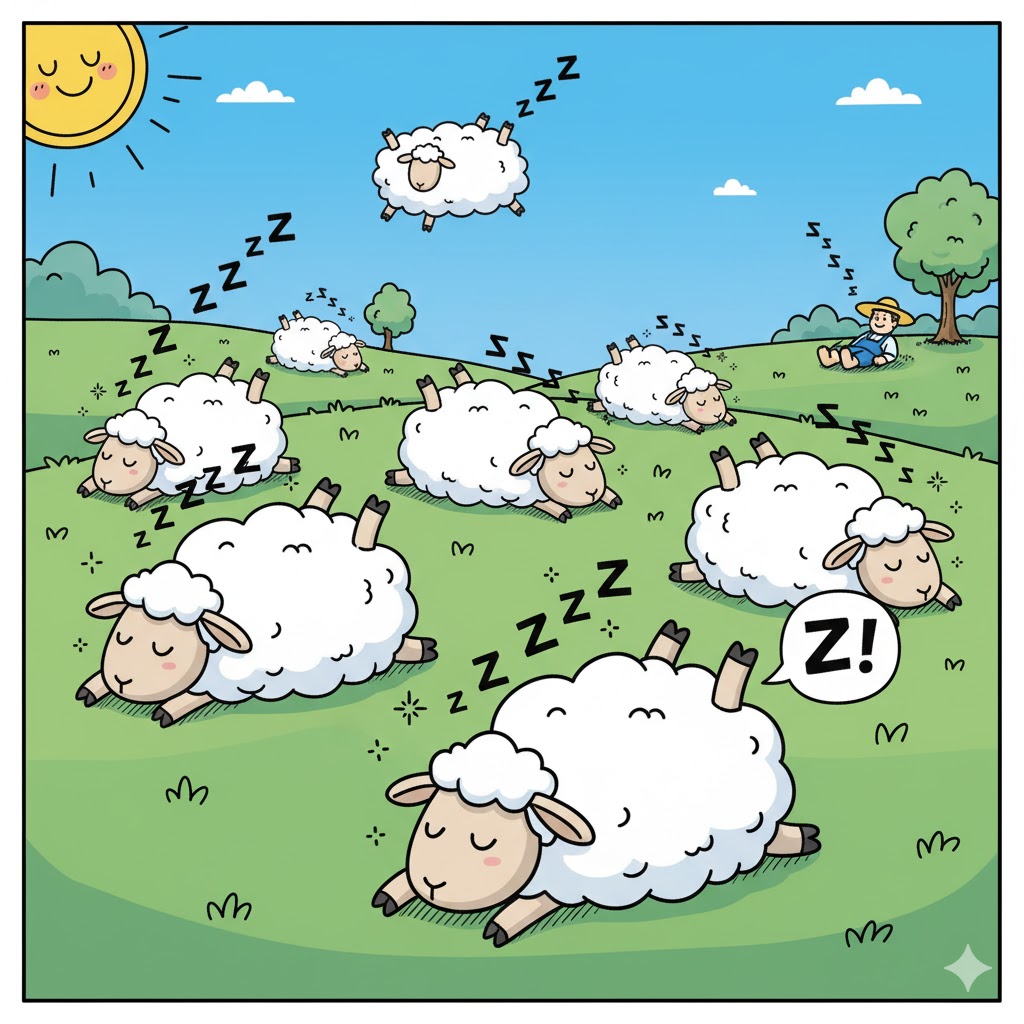 My Poetry. Counting Sheep.