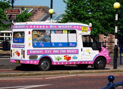 My Poetry. The Ice cream van.