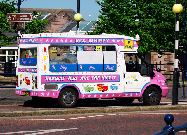 My Poetry. The Ice cream van.