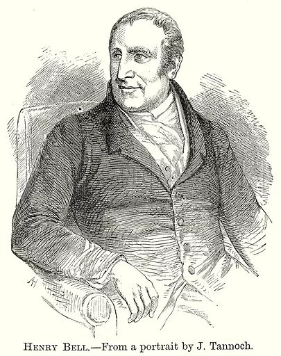 Famous Scots. Henry Bell. Scottish Engineer.