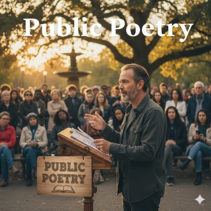 Public Poetry.