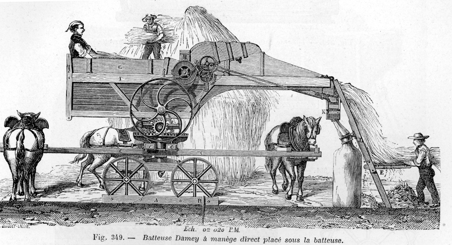 threshing machine