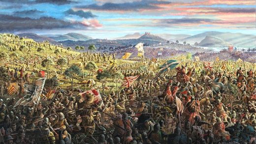 Battle Of Bannockburnday Two Mon 24th June 1314 Reduced Jpeg 1