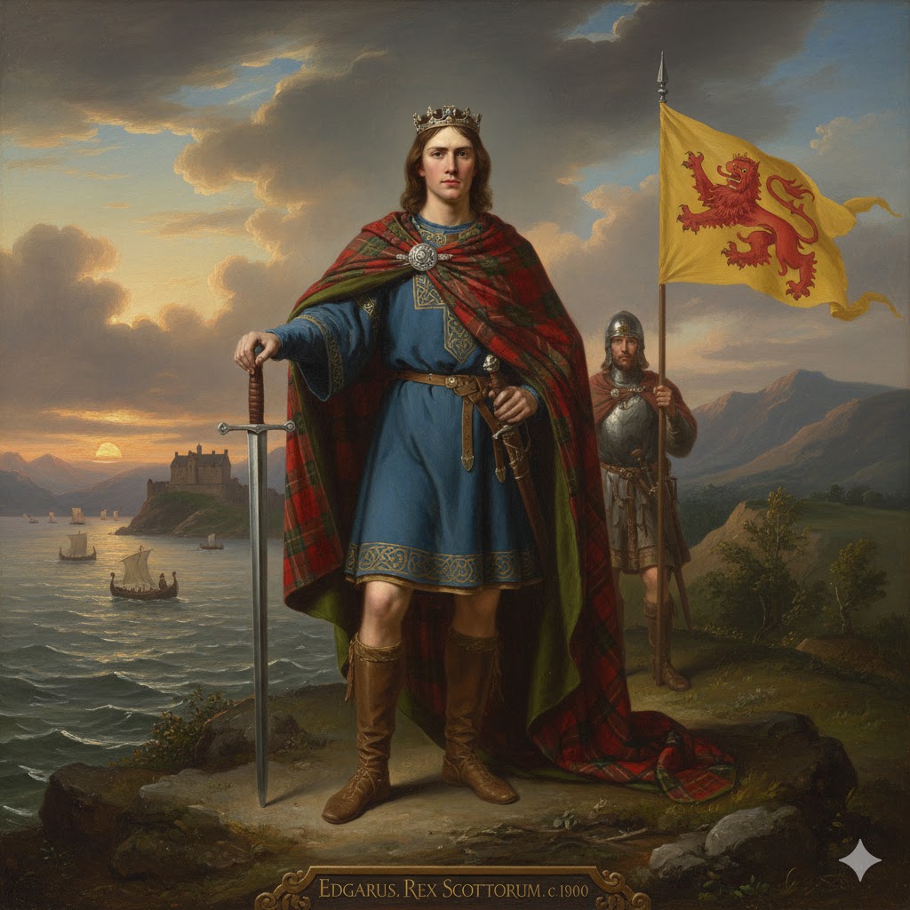 Kings-Queens of Scotland. Edgar The Valiant.