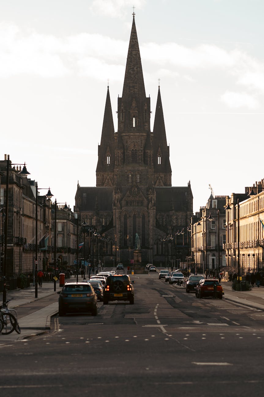 st mary s cathedral from edinburgh street view