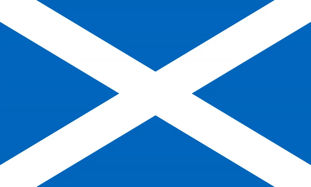 Scotland and its History. (Flag)