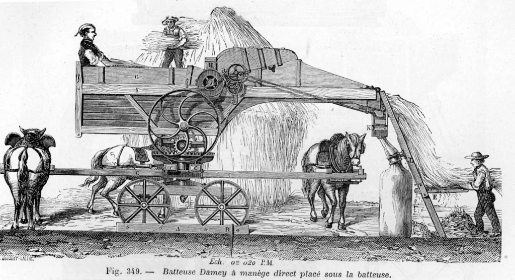 Scotland and its History (Inventions) Thresher.