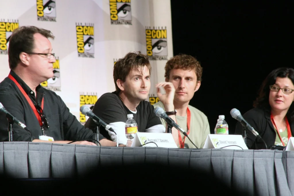 Tennant with Doctor Who 