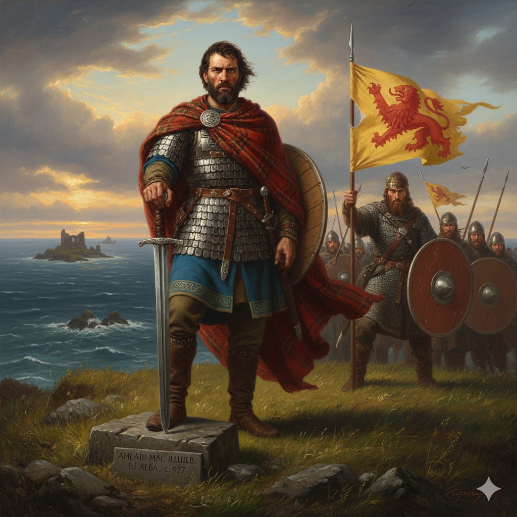 Kings-Queens of Scotland. Amlaíb mac Illuilb.