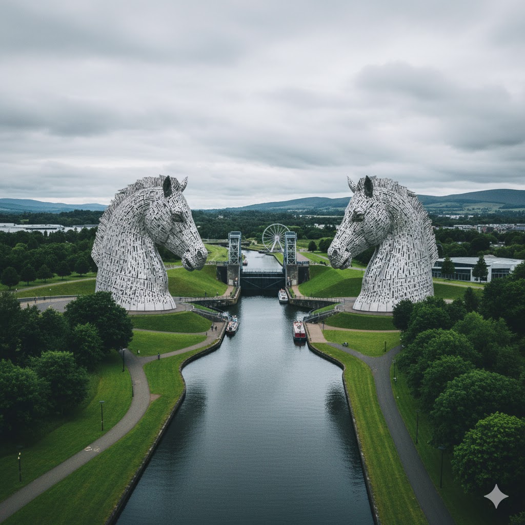 Scottish Towns-Cities. (Falkirk)