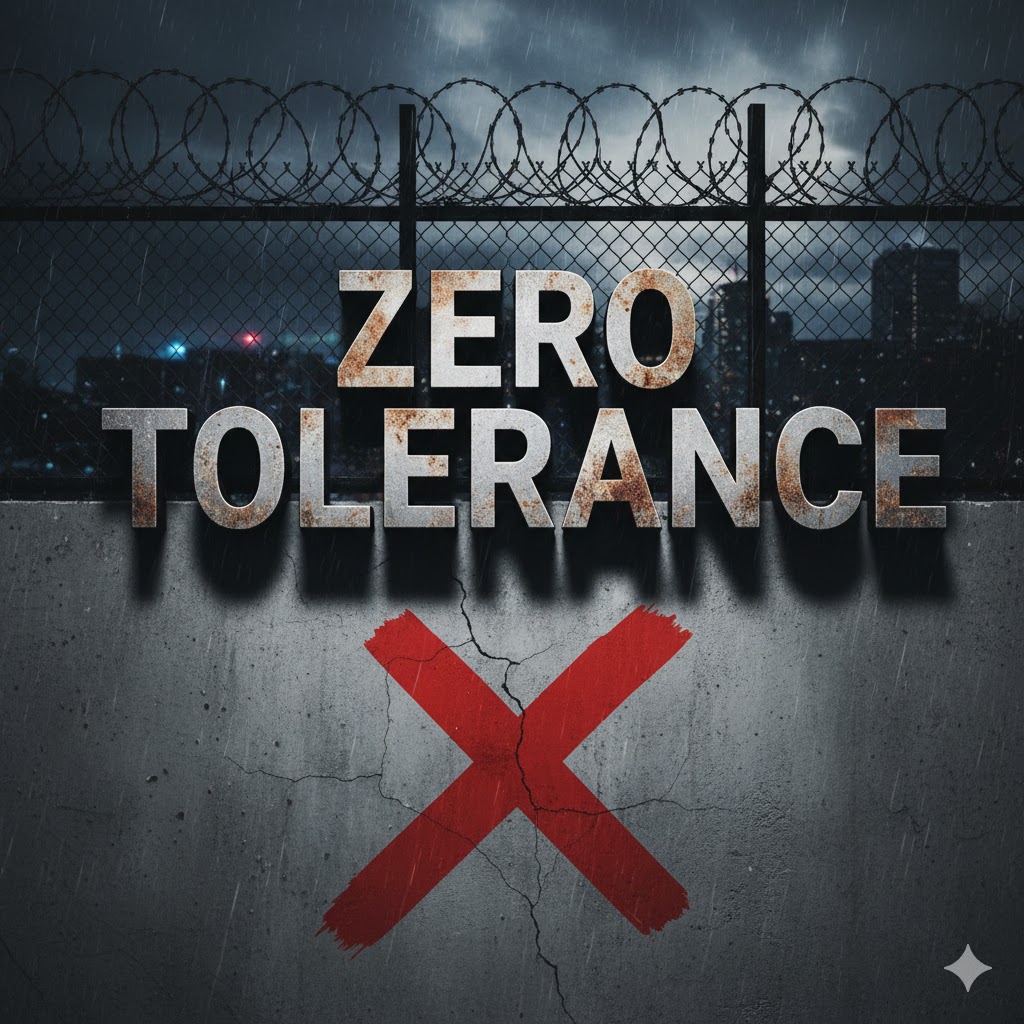 My Poetry. Zero Tolerance.