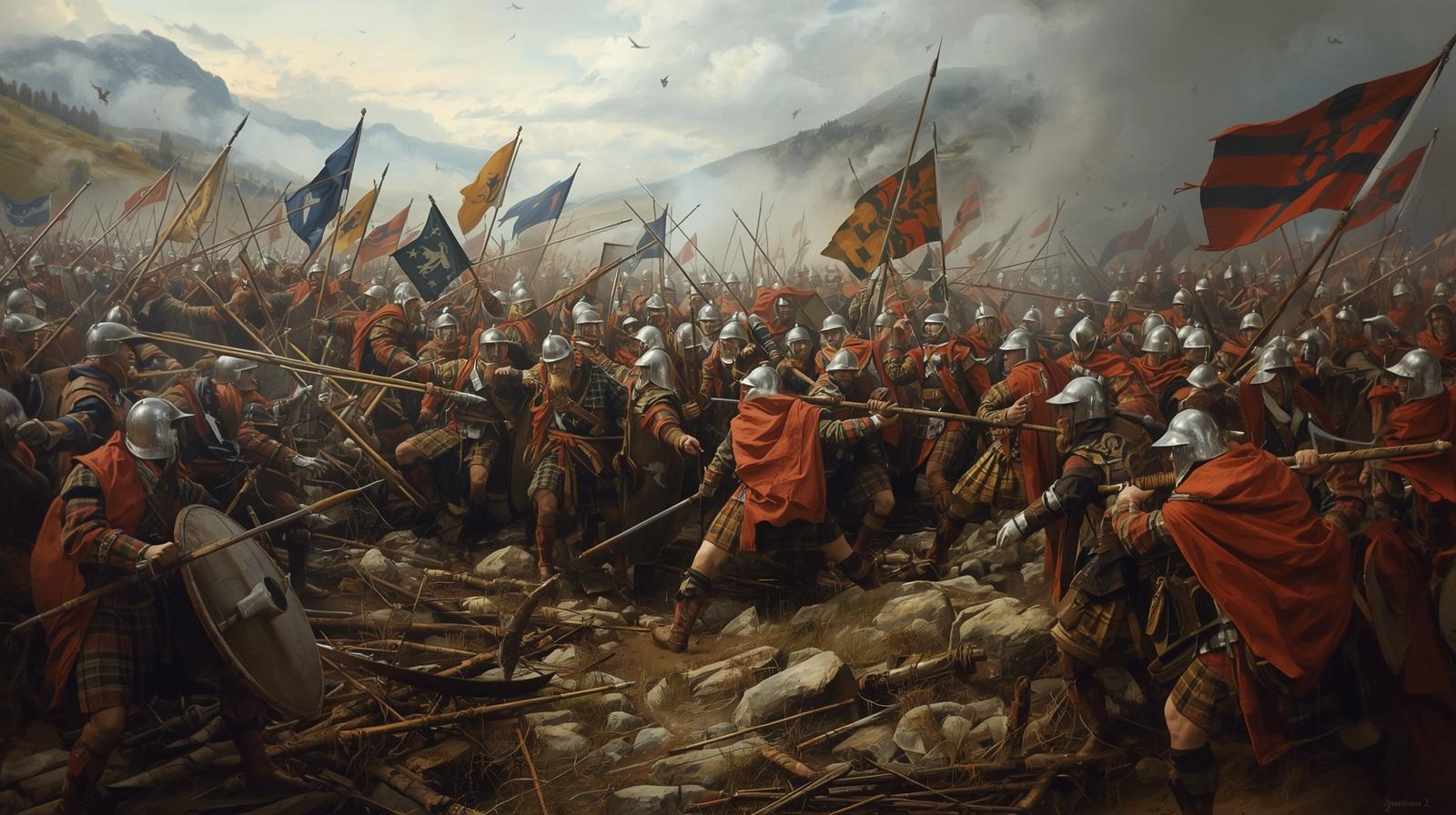 Scottish Battles. Carham.