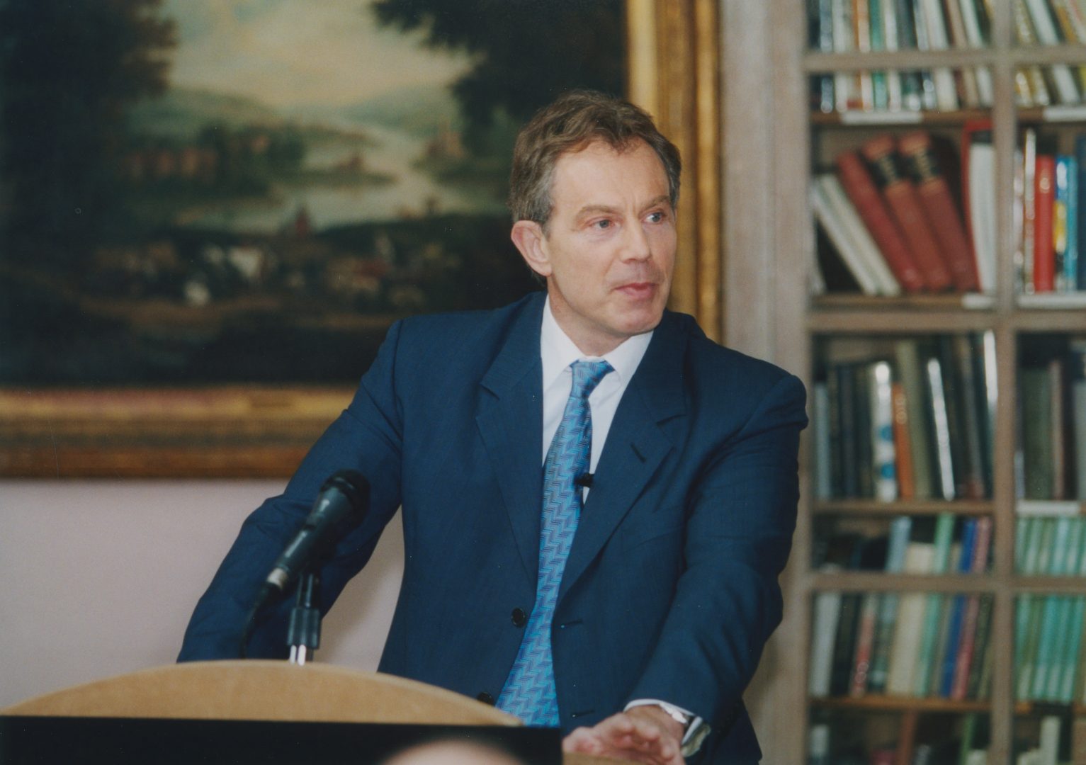 Famous Scots. Tony Blair.