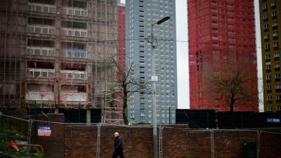 Scottish Architecture. Red Road Flats. Glasgow.