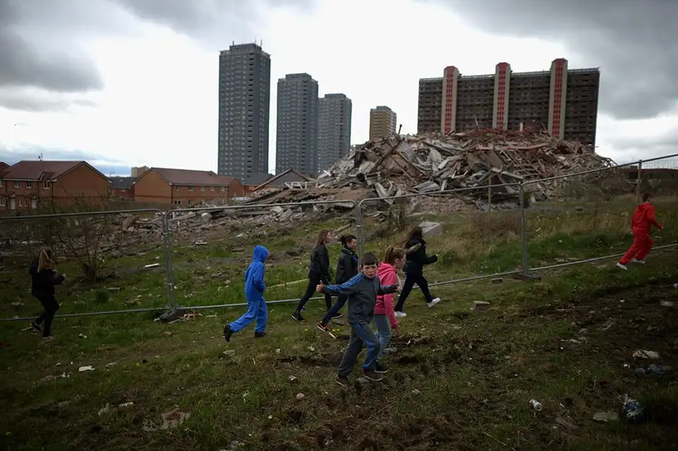 red road flats demolish