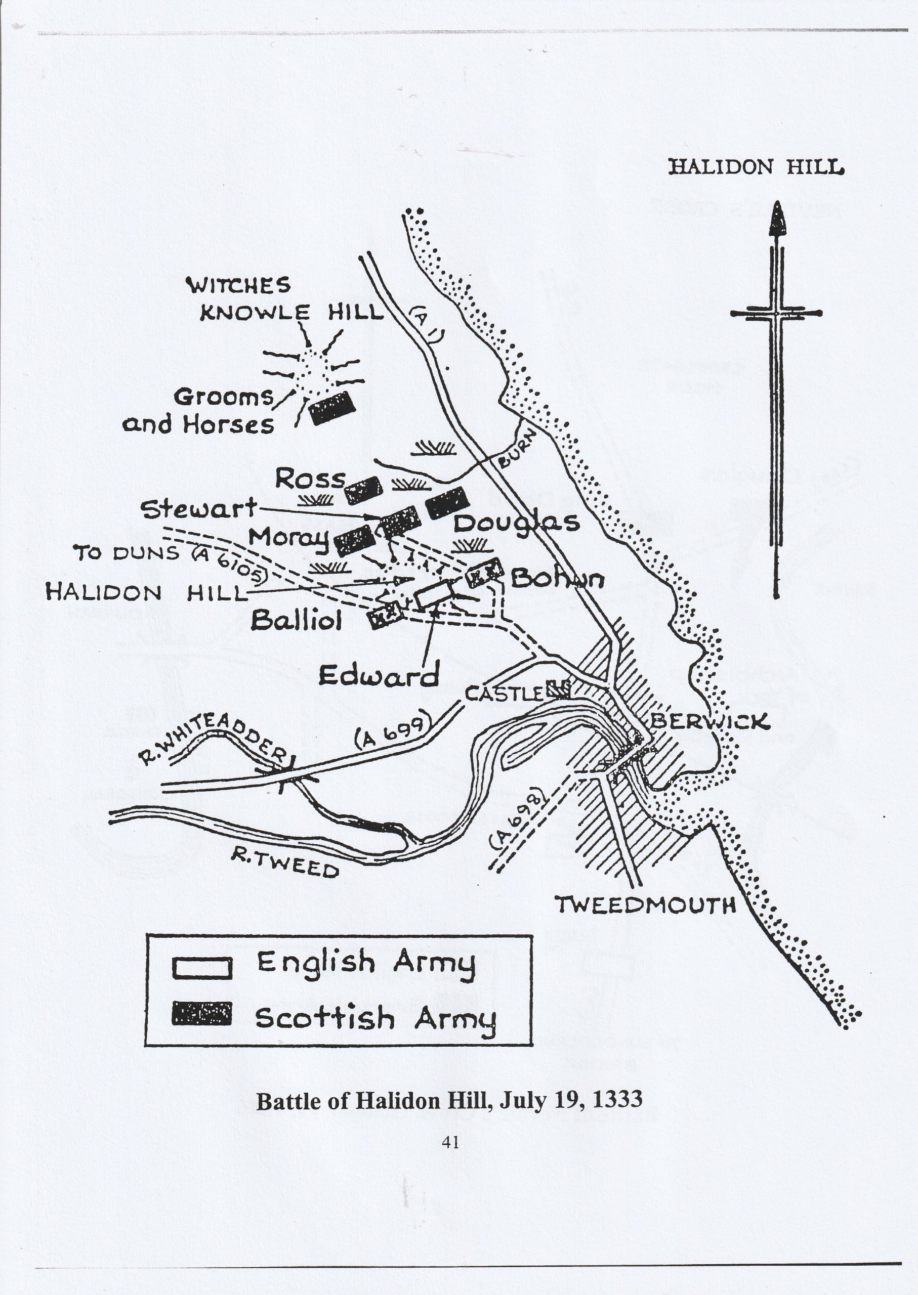Scottish Battles. Halidon Hill. 1333. 2