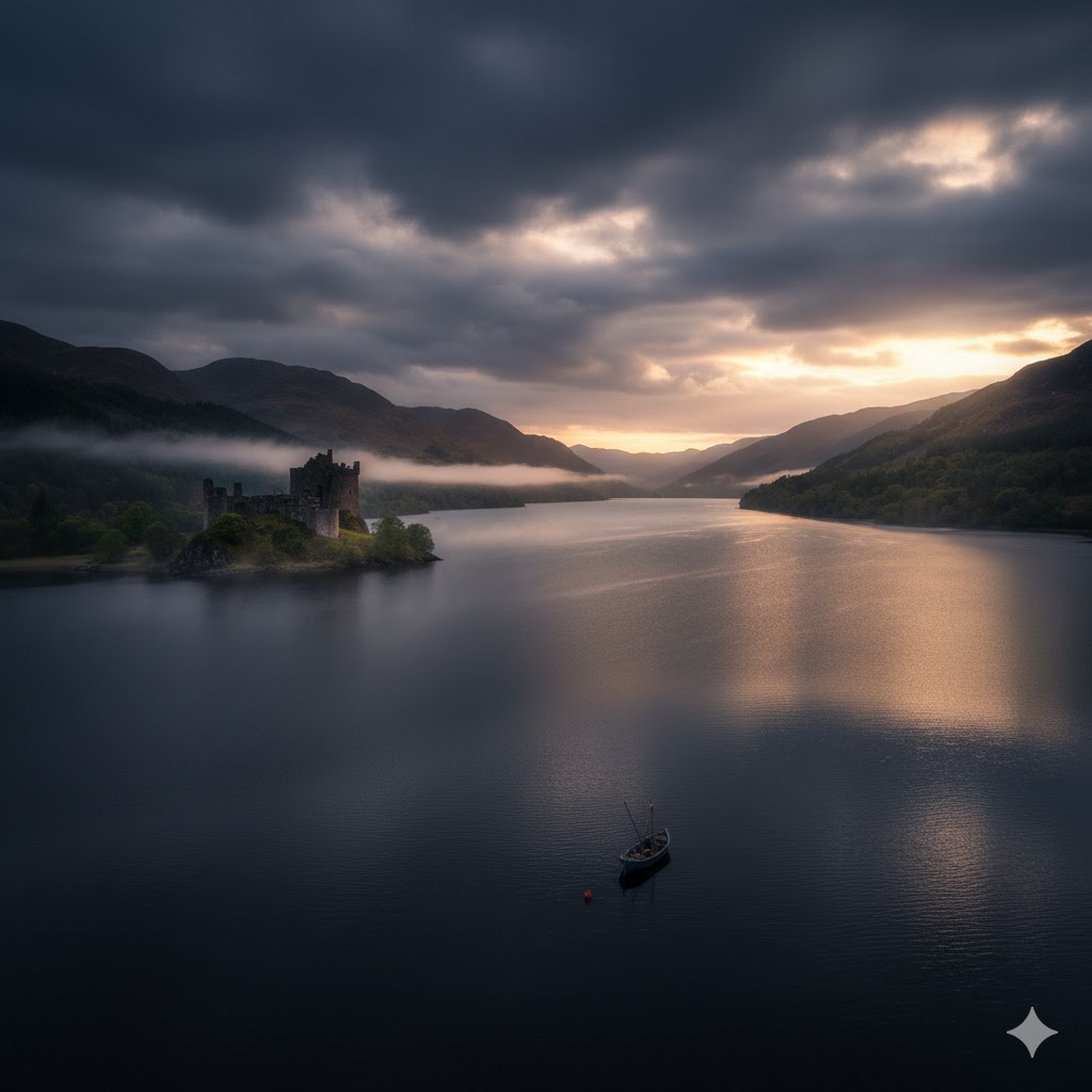 Scottish Places of Interest. (Loch Ness).