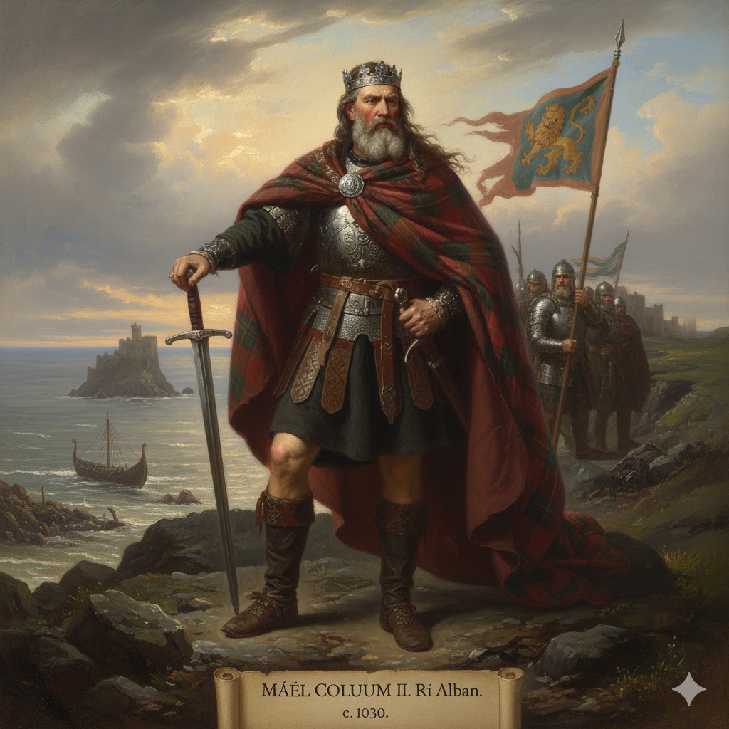 kings queens of scotland MALCOLM II