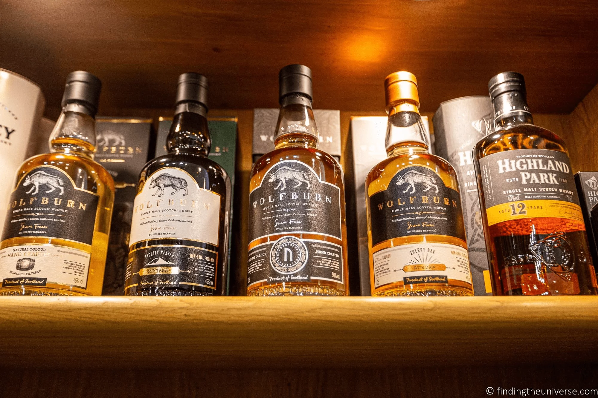Scottish places of Interest. Whisky Distilleries.