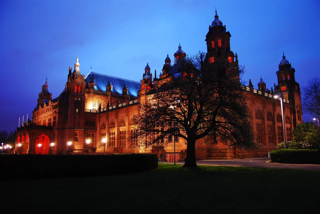 Scottish Places of Interest. Kelvingrove.