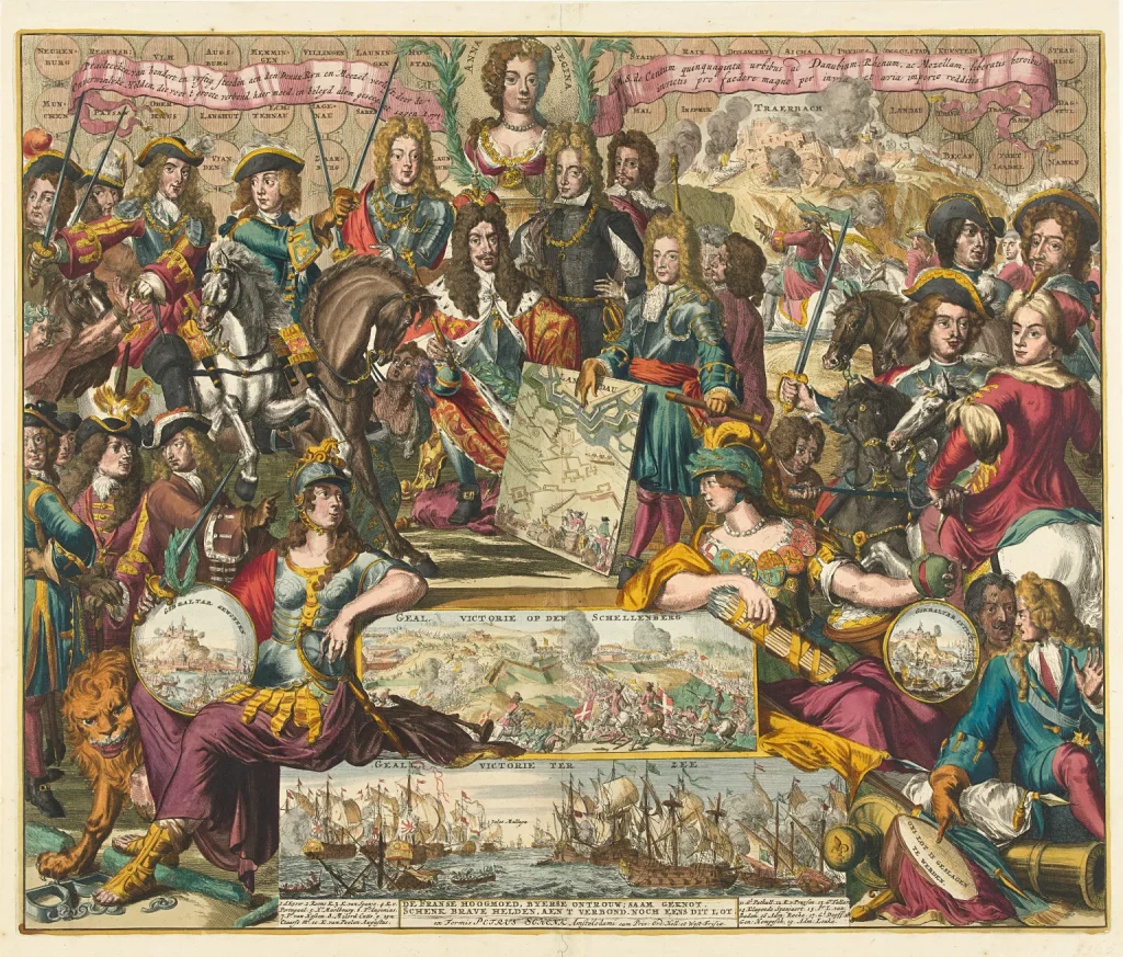 allegory victory queen anne