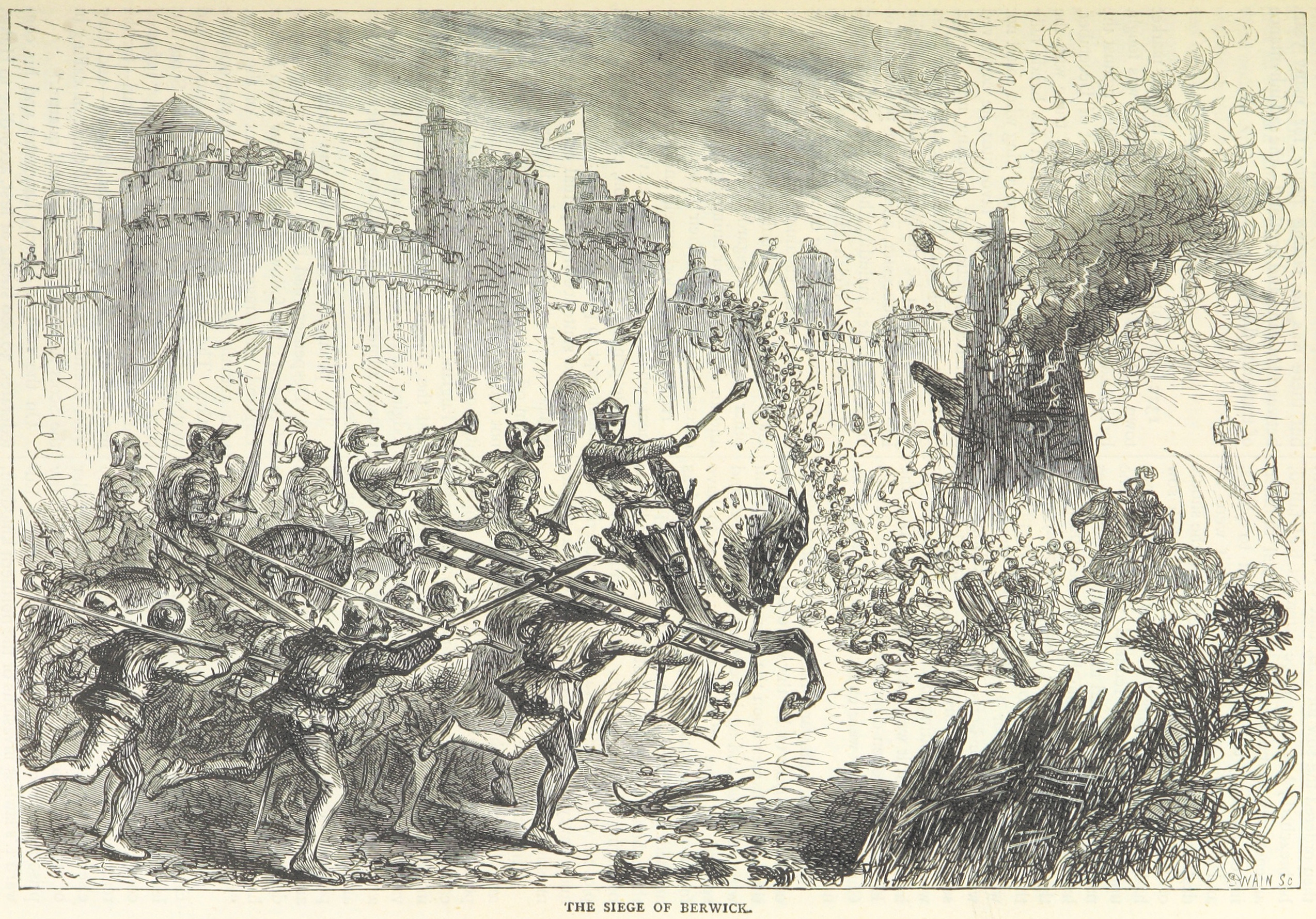 Scottish Battles. Siege of Berwick (1318)