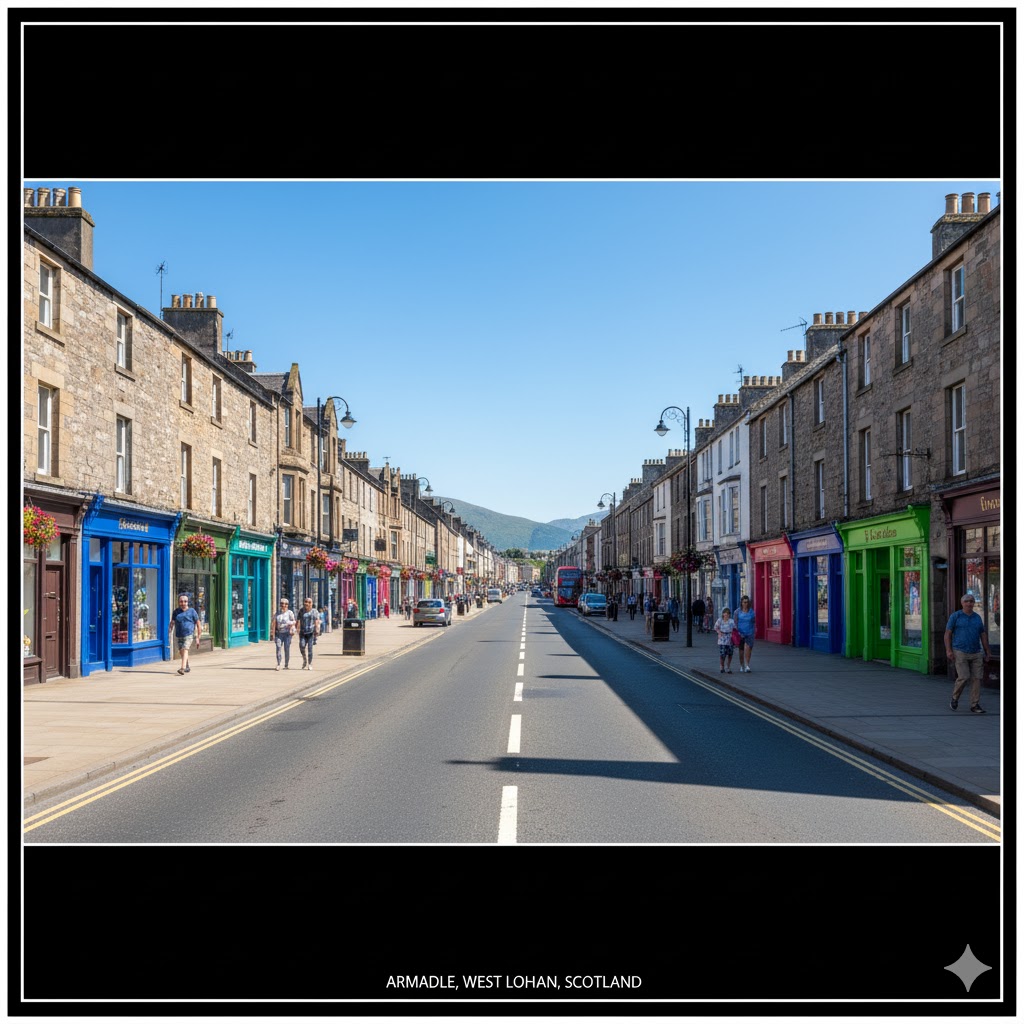 Scottish Towns-Cities. (Armadale.)