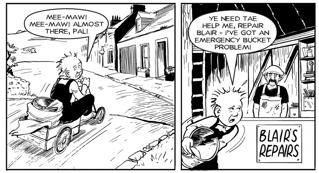 OOR WULLIE. MEE MAW