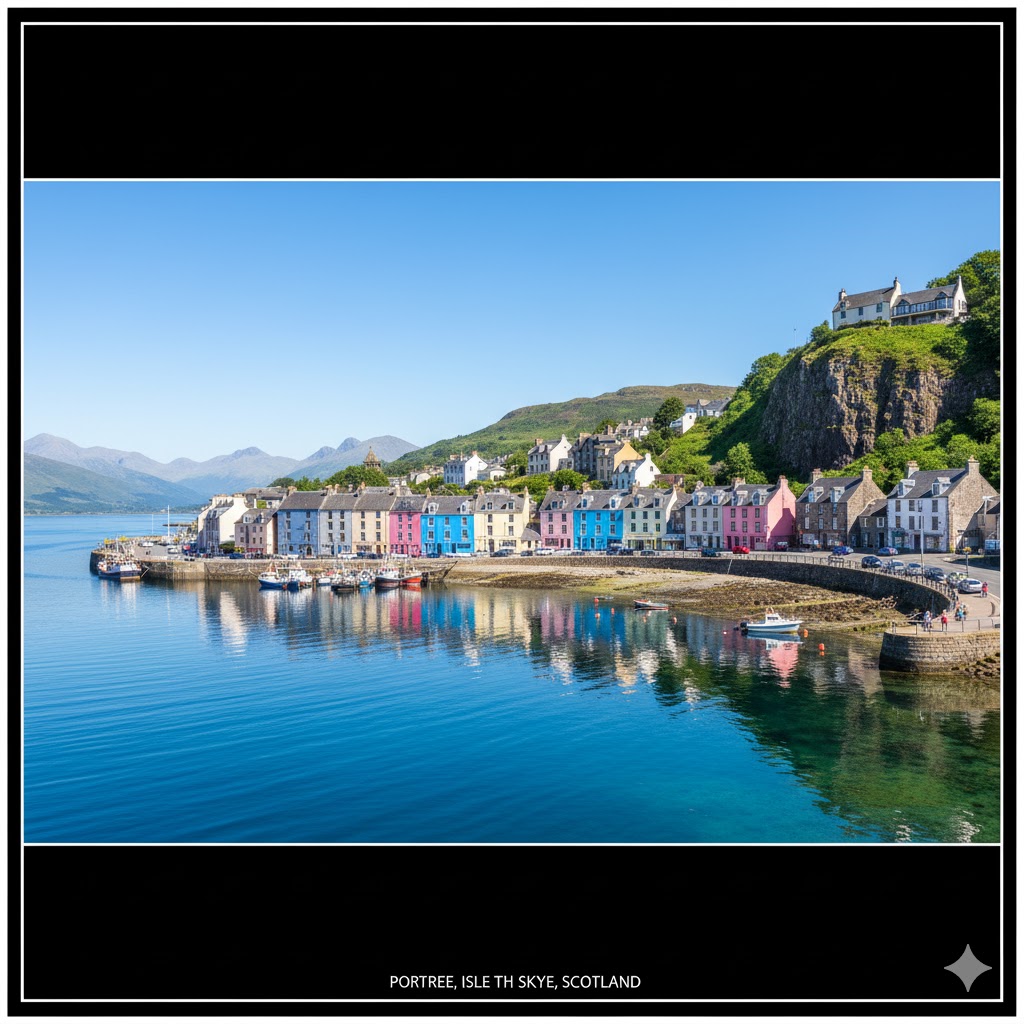 Scottish Towns-Cities.(portree)