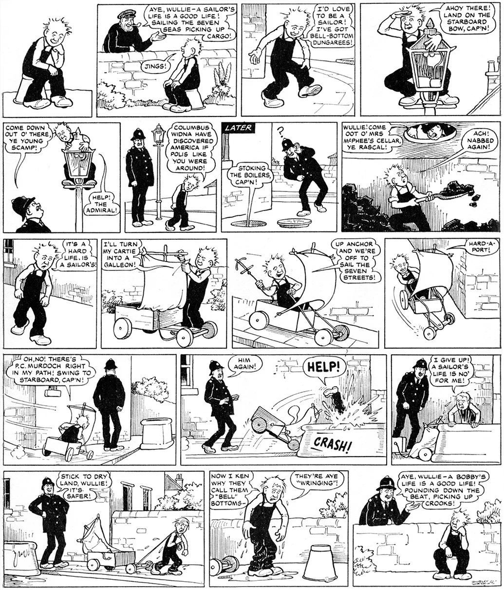 OOR WULLIE. SAILORS.