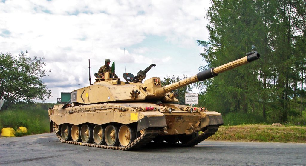 scotlands military tank