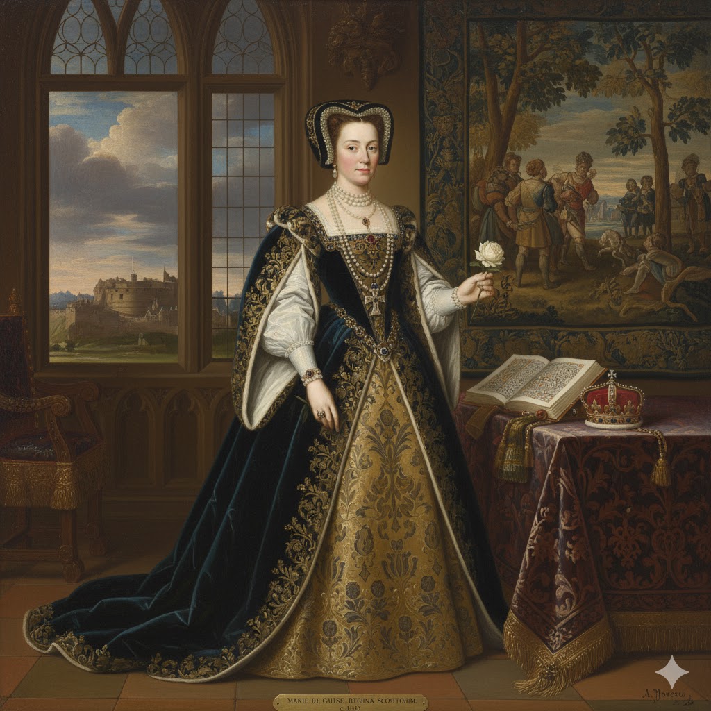 Kings-Queens of Scotland. Mary of Guise.