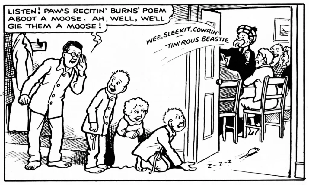The Broons.(burns)