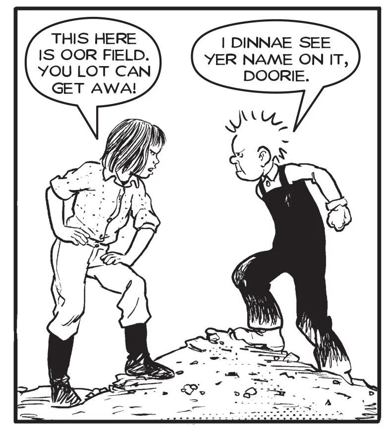 OOR WULLIE. DAB.