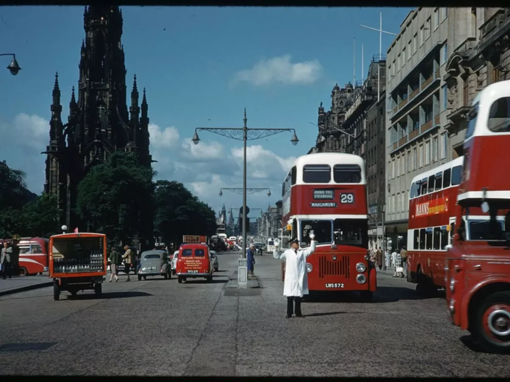 Scotland and its History. Edinburgh in the 1960'S 2