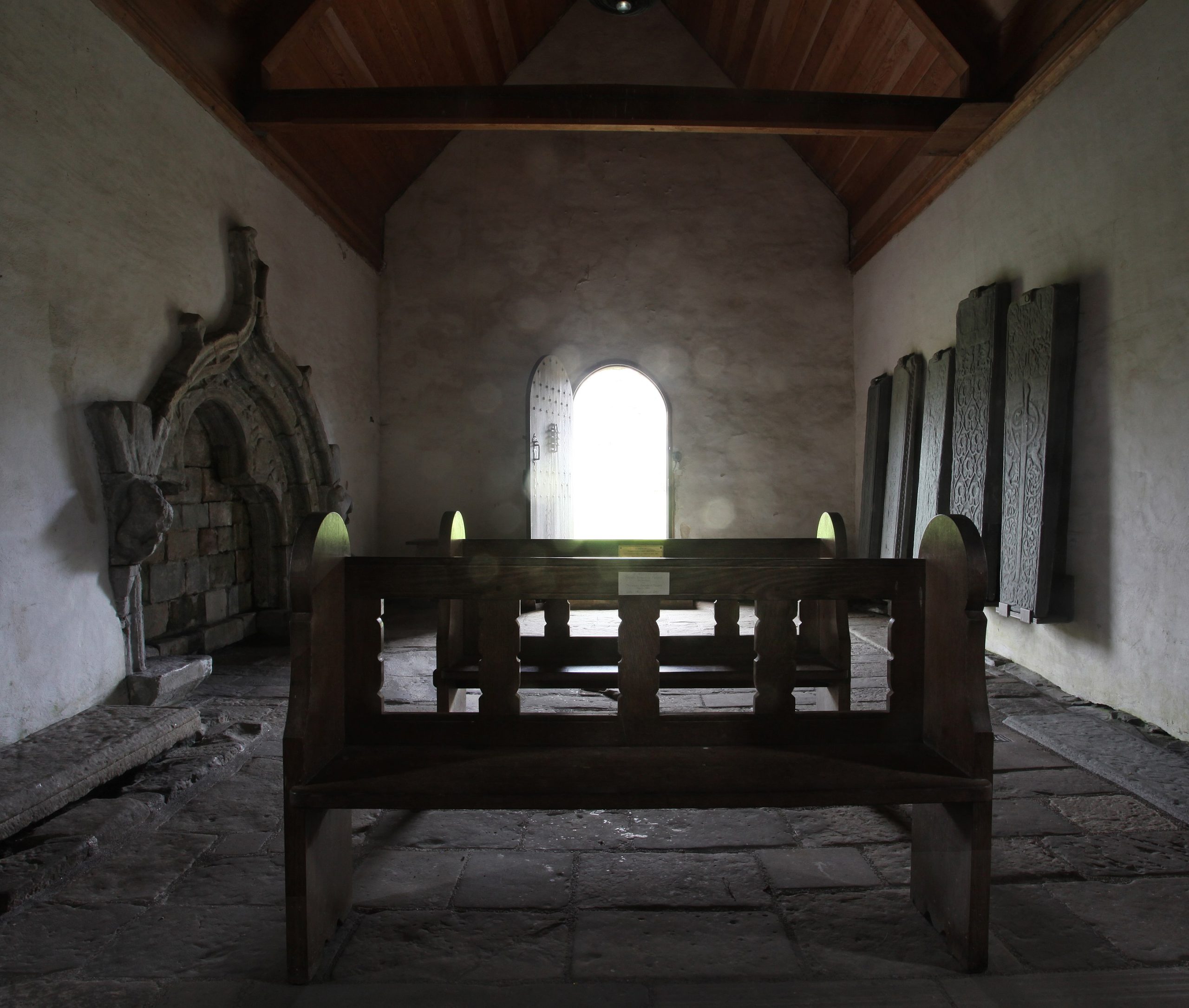St Orans Chapel Iona Interior