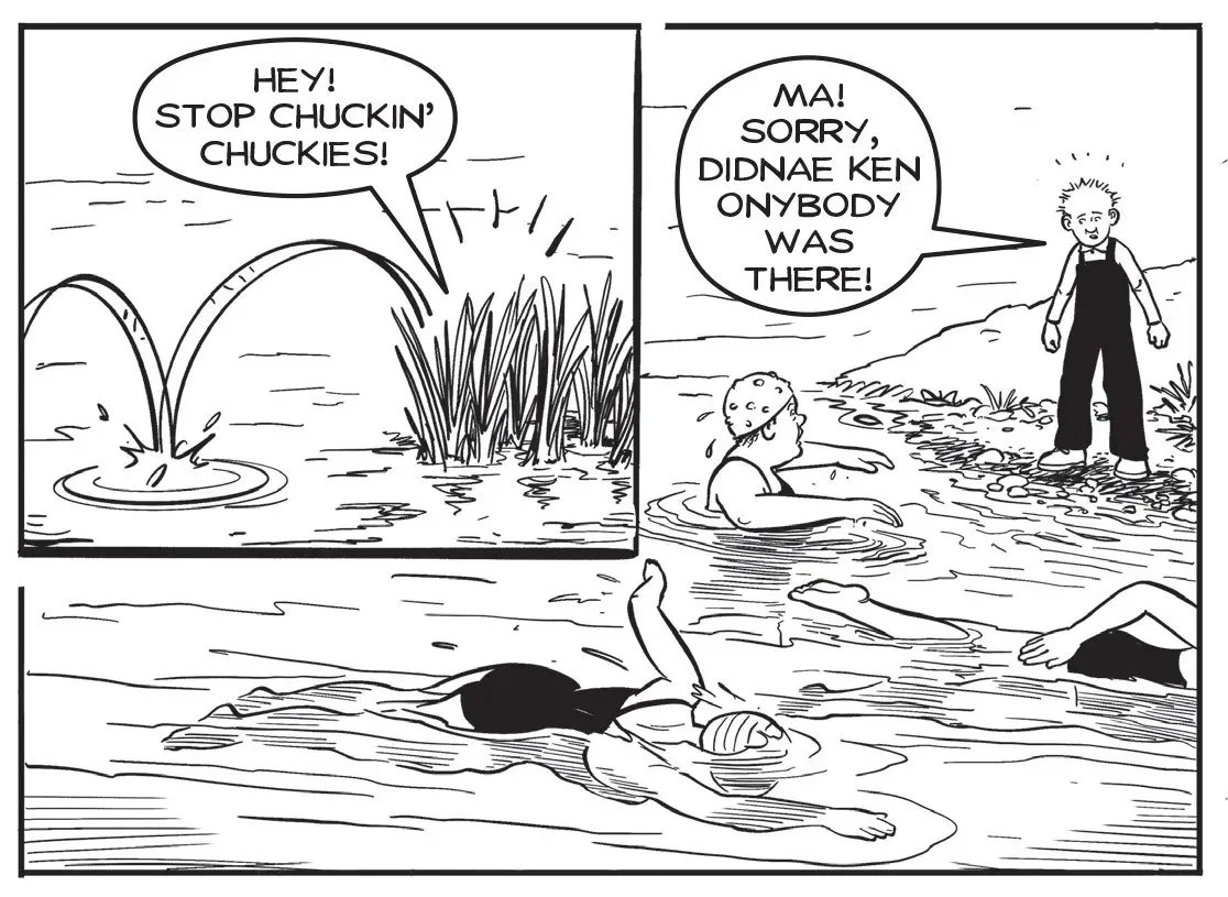 OOR WULLIE. CHUCKIES.