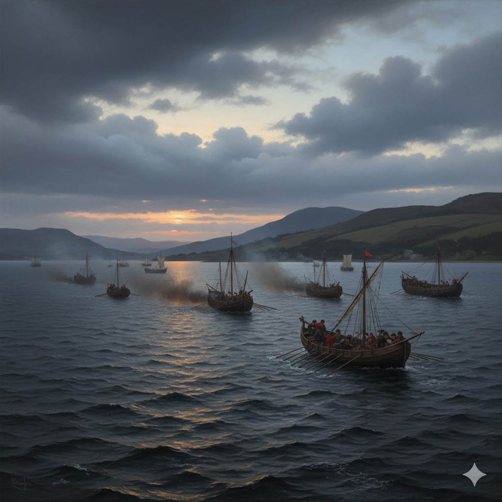 Scottish Battles.(Loch Ryan)