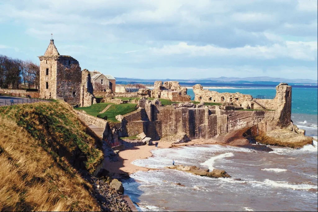 Ruins St Andrews Castle Scotland
