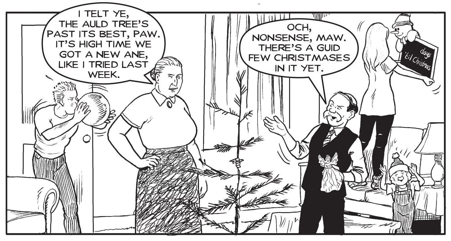The Broons. Christmas.