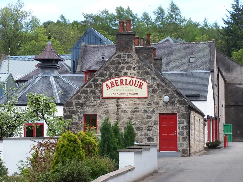 Scottish Places of Interest. Aberlour.