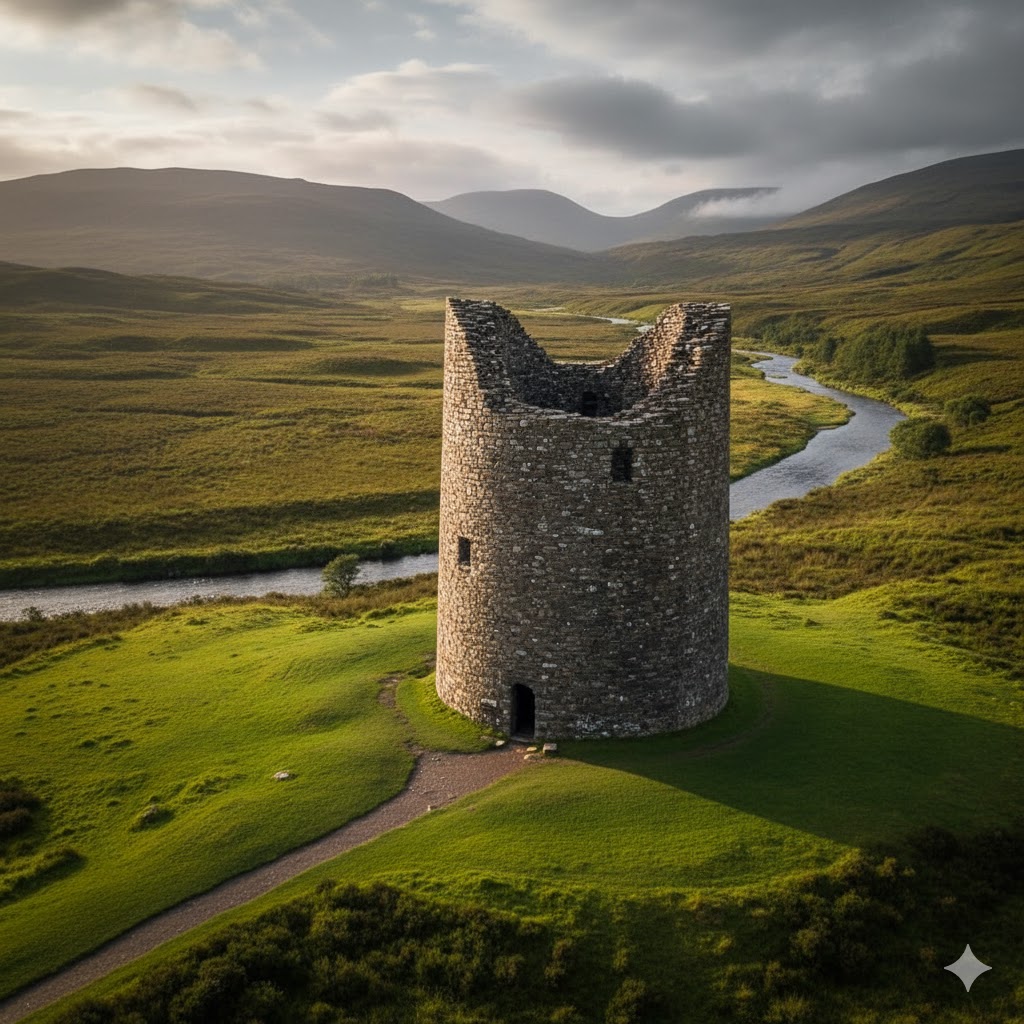 Scottish Architecture.DUN TELVE