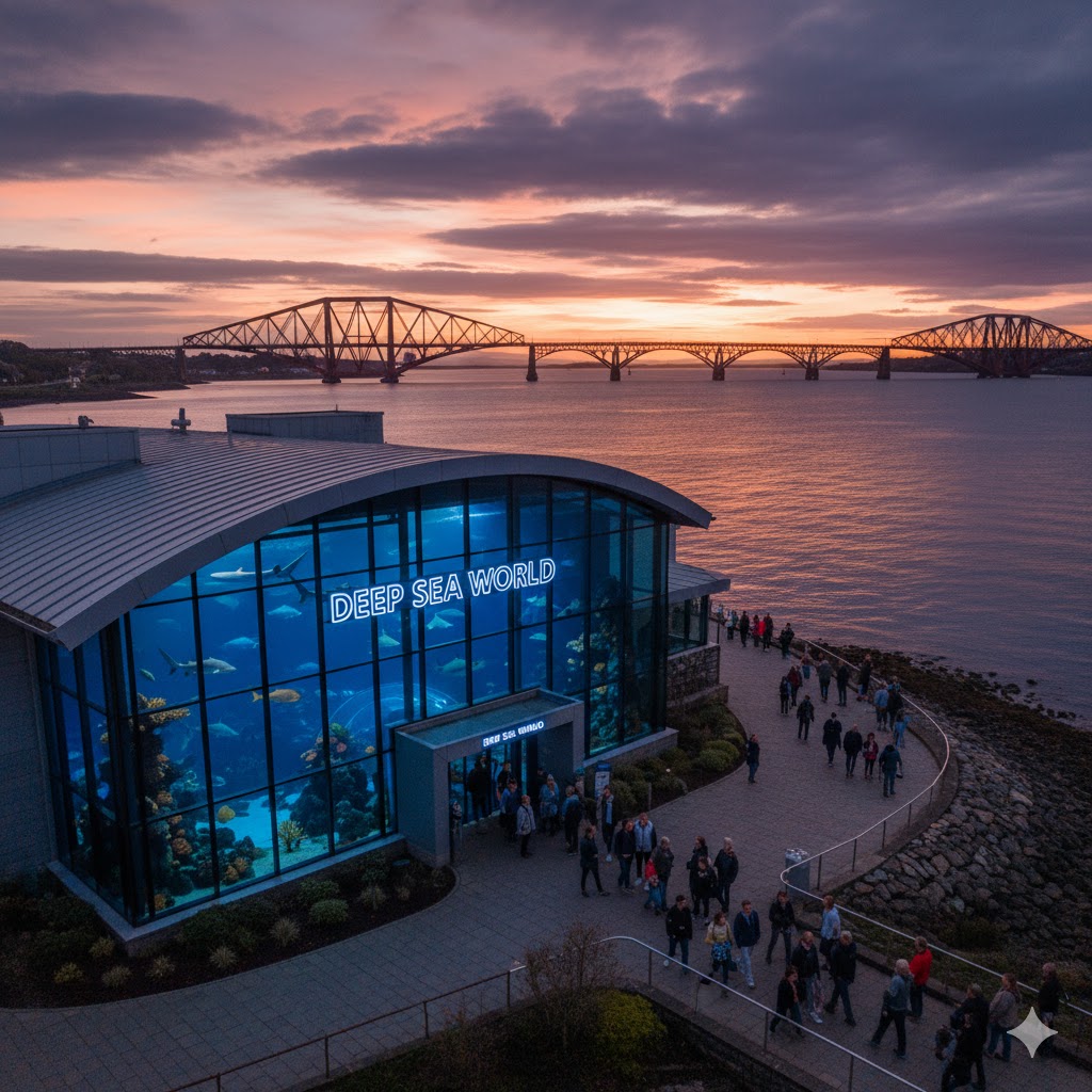 Scottish Places of Interest. Deep Sea.