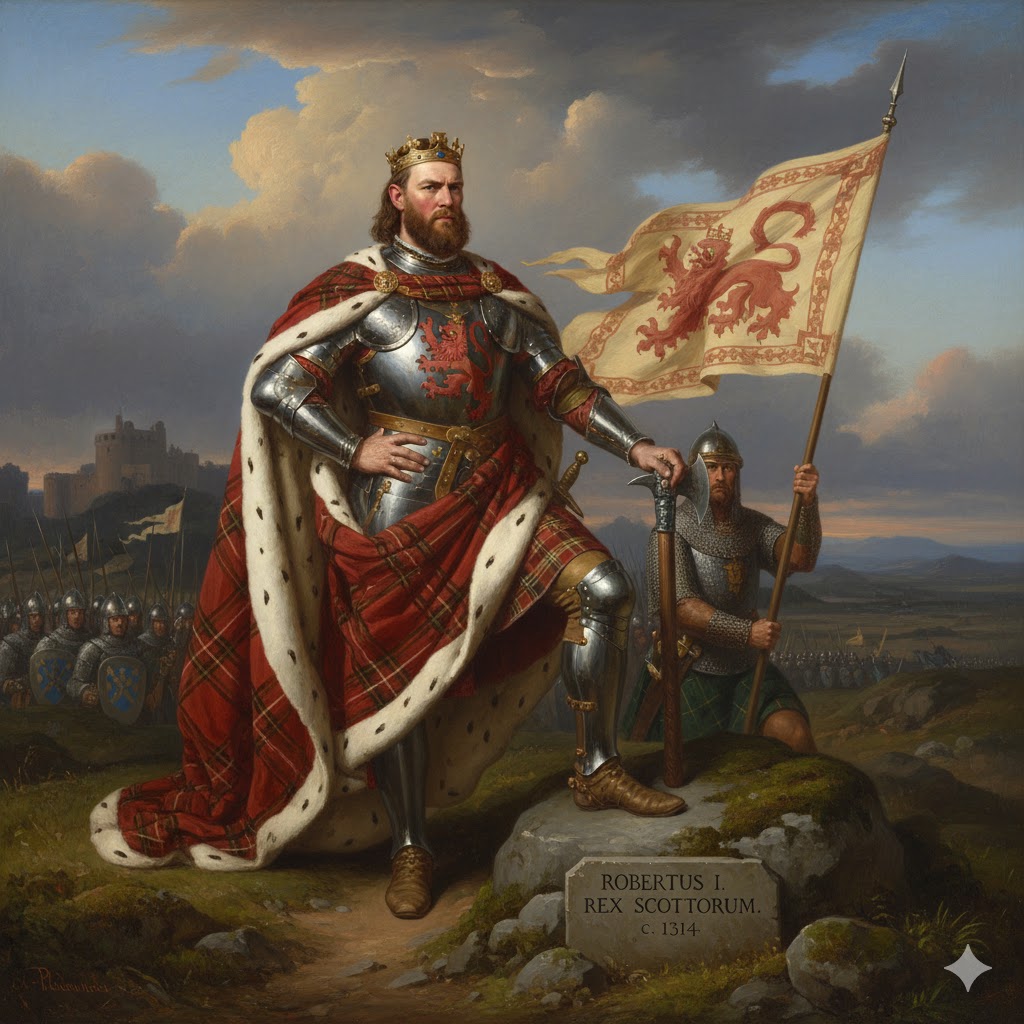 Kings-Queens of Scotland-Robert the bruce
