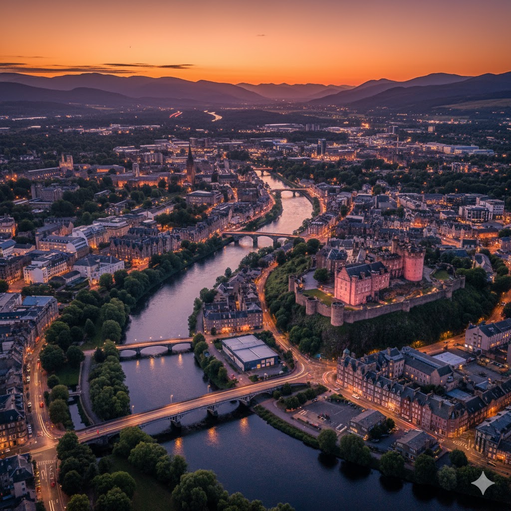 Scottish Towns-Cities.(Inverness.)