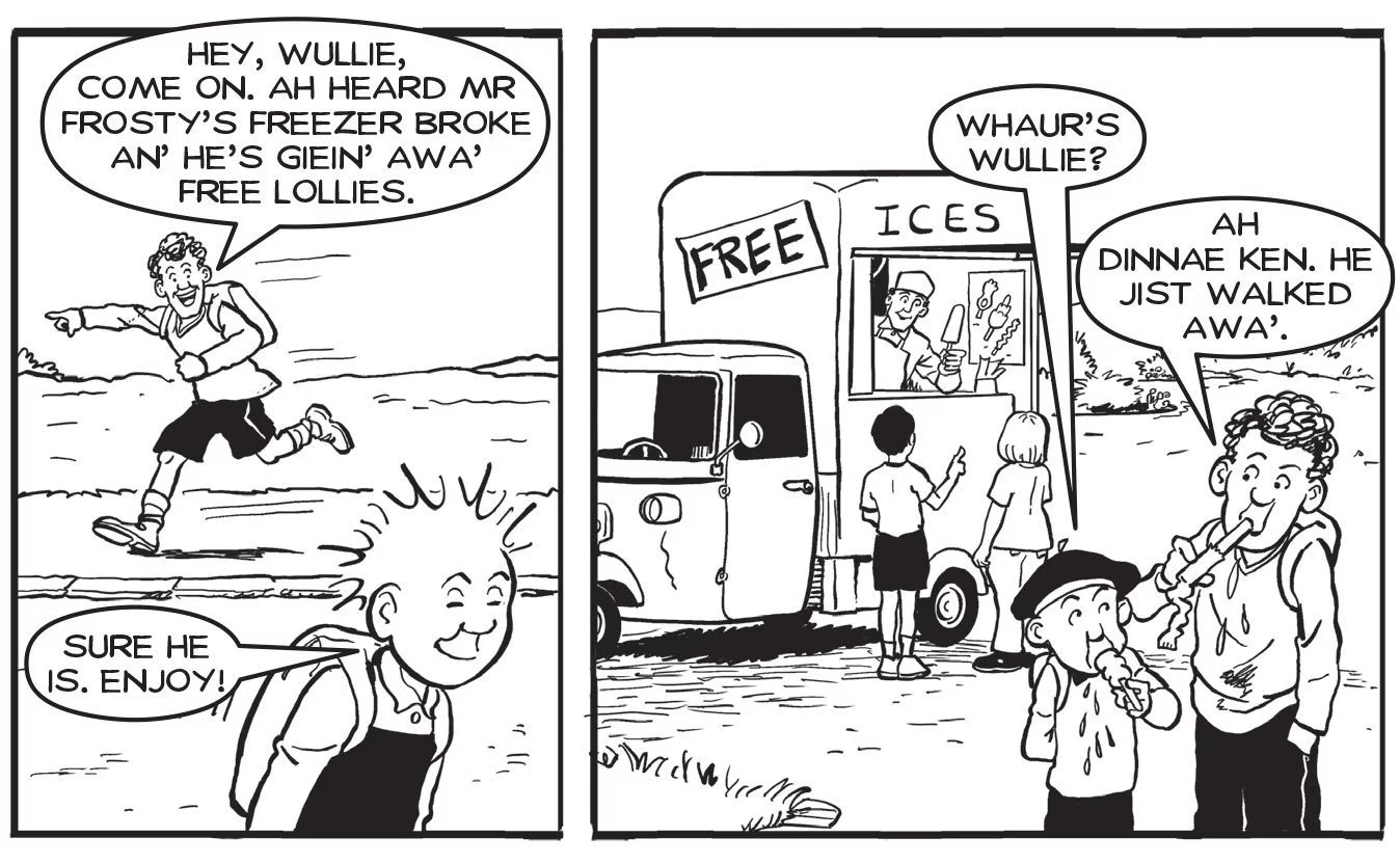 OOR WULLIE. LOLLIES