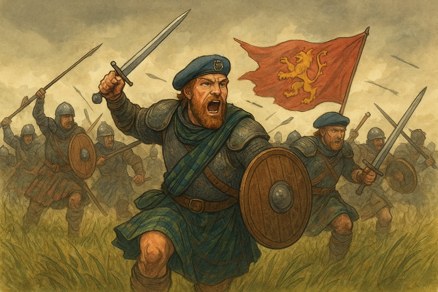 Scottish Battles. Bannockburn. 1314.