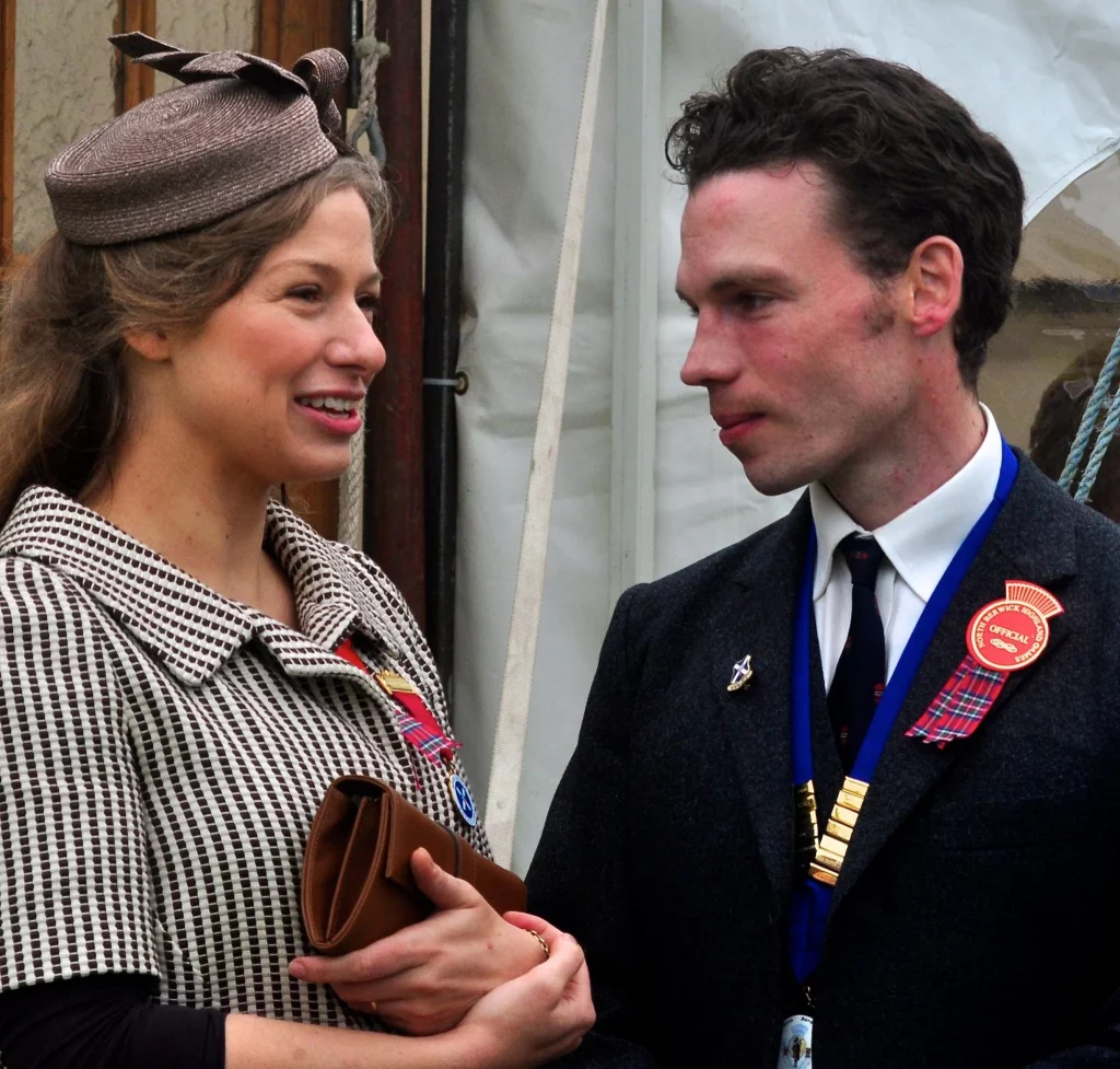 The Duchess and Duke of Hamilton 