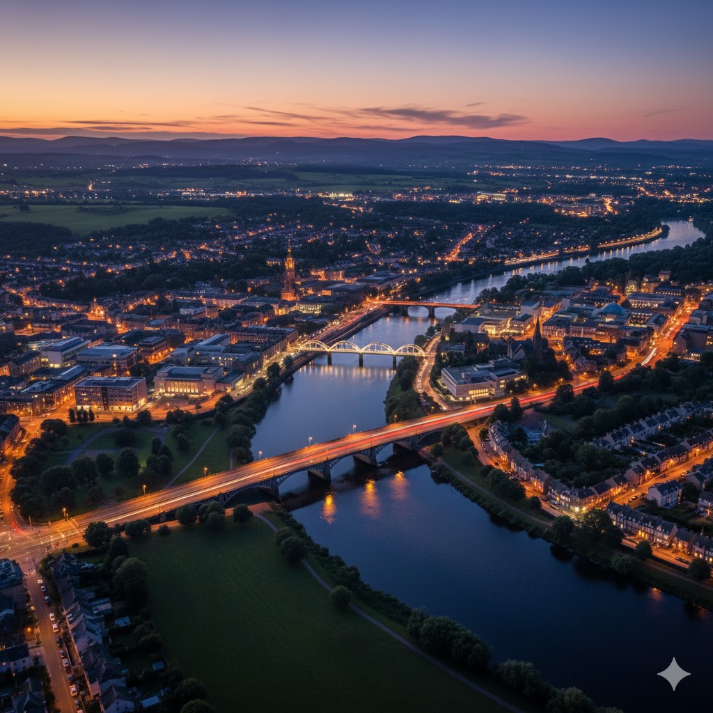 Scottish Towns-Cities. (Perth.)